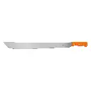 MACHETE ESTANDAR DE 24", CACHA NARANJA REMACHADA, TRUPER, CÓDIGO 15888, CLAVE T-460-24P