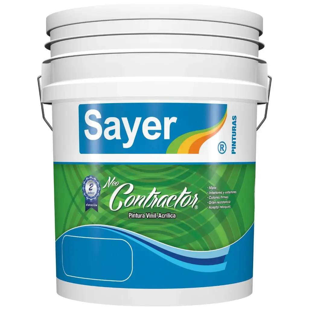 PINTURA COLOR CAPUCHINO, CUBETA CON 19LTS, CONTRACTOR, SAYER LACK, CÓDIGO VC-0701.50