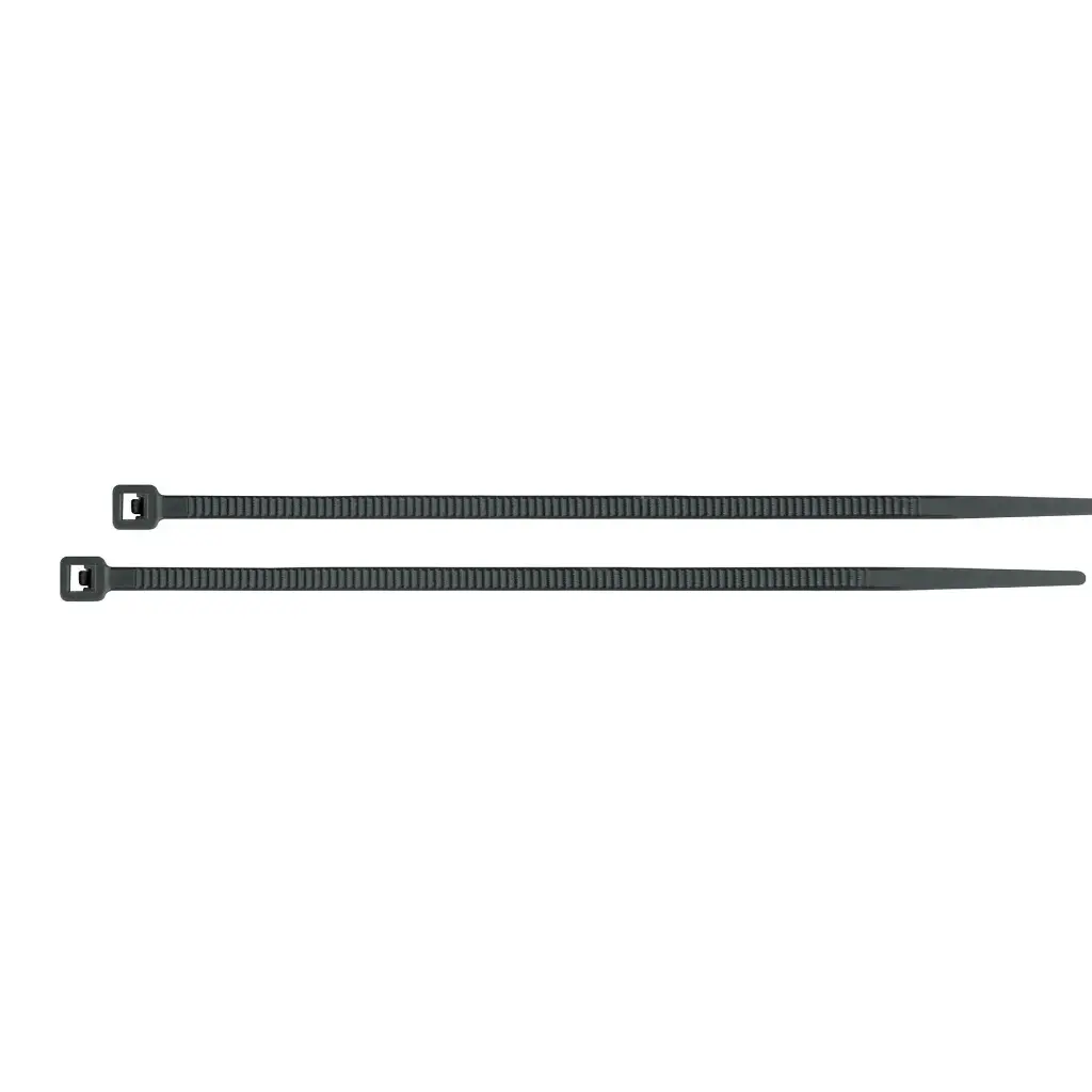 BOLSA CON 50 CINCHOS PLÁSTICOS 50 LB, 200X4.5 MM, NEGROS, VOLTECK, CÓDIGO 44326, CLAVE CIN-5020N