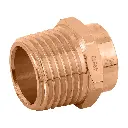 CONECTOR DE COBRE, ROSCA EXTERIOR 1/2" (CONECTOR / ADAPTADOR HEMBRA), FOSET, CÓDIGO 49653, CLAVE CC-611