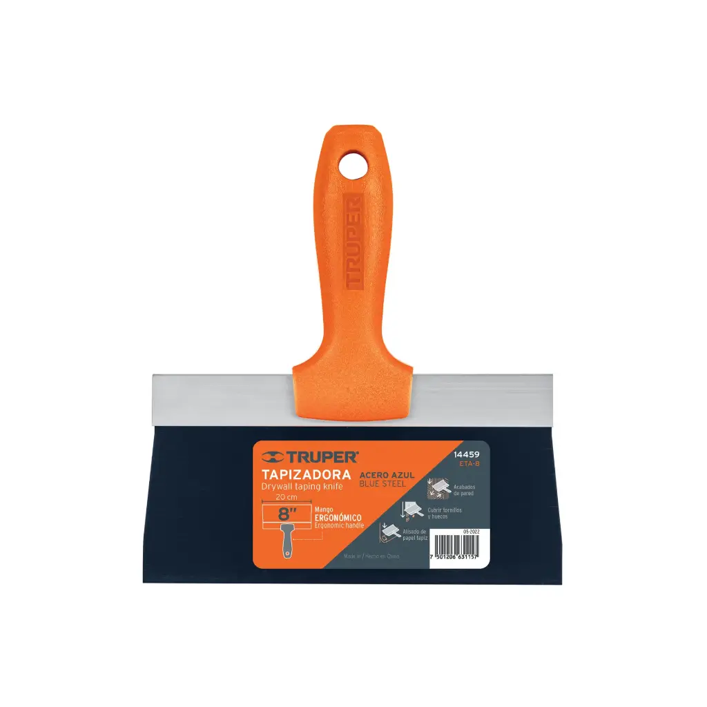 ESPATULA TAPIZADORA 8", TRUPER, CÓDIGO 14459, CLAVE ETA-8"
