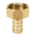 CONECTOR 1/2" HEMBRA DE ALUMINIO, TRUPER, CÓDIGO 101154, CLAVE CF-1/2A