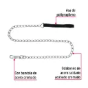 CADENA DE PASEO PARA PERRO 1.20MTS X 4MM, FIERO, CÓDIGO 44284, CLAVE M-G