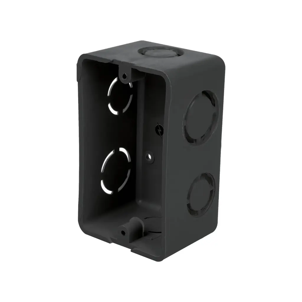CAJA TIPO CHALUPA 2" X 4" PLASTICA, VOLTECK, CÓDIGO 45005, CLAVE CCH-2X4P