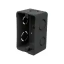 CAJA TIPO CHALUPA 2" X 4" PLASTICA, VOLTECK, CÓDIGO 45005, CLAVE CCH-2X4P