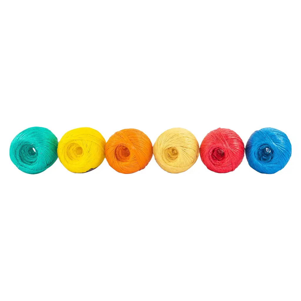 ROLLO DE RAFIA DE 230MTS COLORES SURTIDOS CALIBRE 2.2G/M, FIERO, CÓDIGO 45033, CLAVE RAF-250C