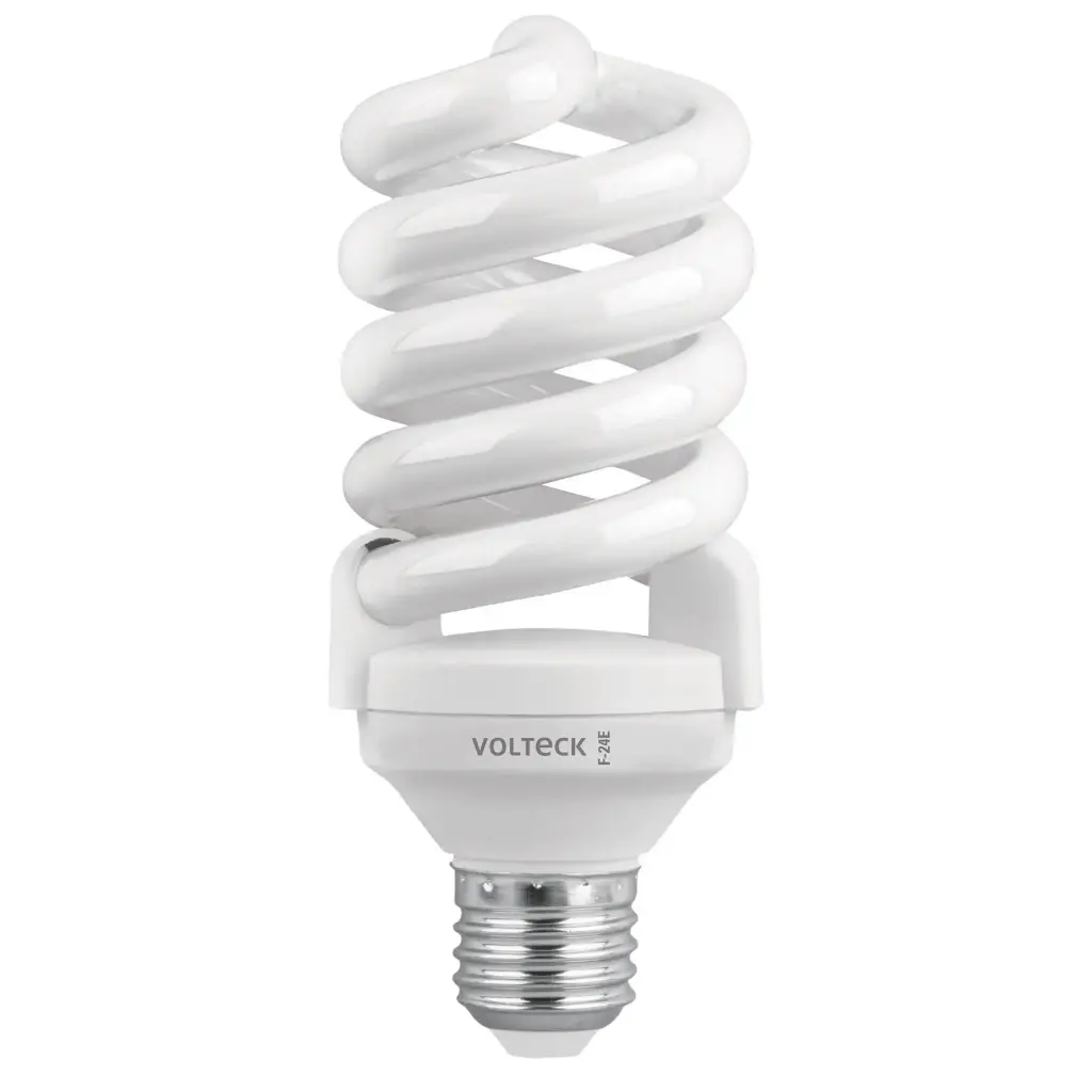 LÁMPARA ESPIRAL T4 24 W LUZ DE DÍA EN BLÍSTER, VOLTECK, CÓDIGO 48215, CLAVE F-24E
