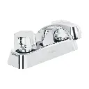 MEZCLADORA PLÁSTICA 4" PARA LAVABO, MANERALES STANDARD, FOSET BASIC, CÓDIGO 49281, CLAVE MP-048