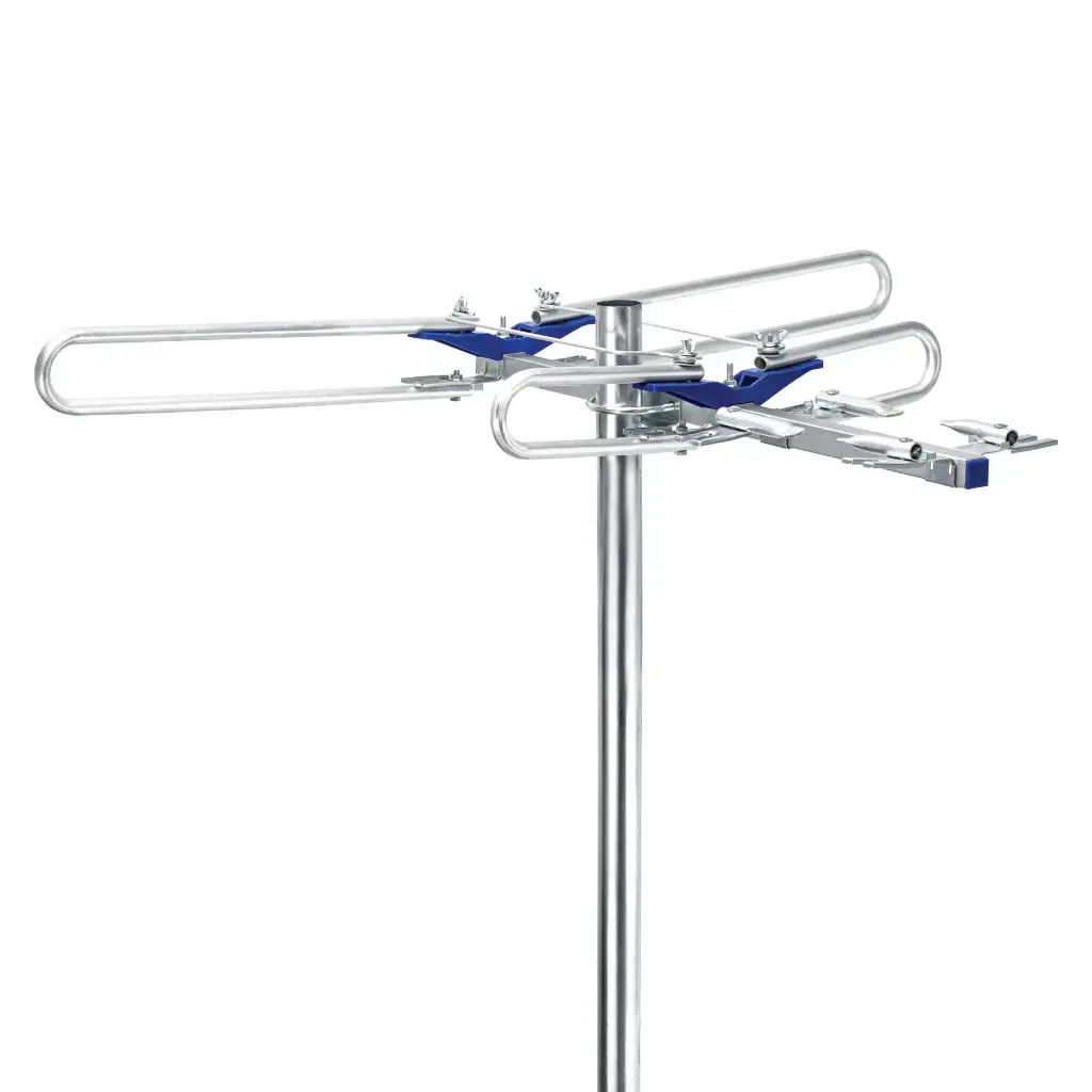 ANTENA AÉREA PARA TV HD, 4 ELEMENTOS, VOLTECK, CÓDIGO 48470, CLAVE ANDO-4