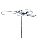 ANTENA AÉREA PARA TV HD, 4 ELEMENTOS, VOLTECK, CÓDIGO 48470, CLAVE ANDO-4