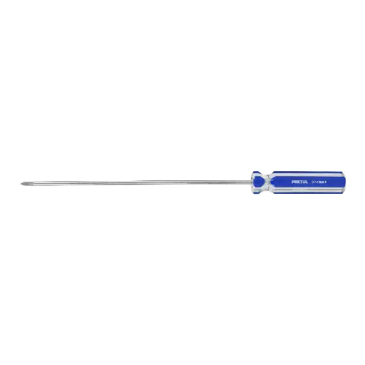 DESARMADOR DE CRUZ 1/8" X 6" MANGO DE PVC, PRETUL, CÓDIGO 27077, CLAVE DP-1/8X6TP28077