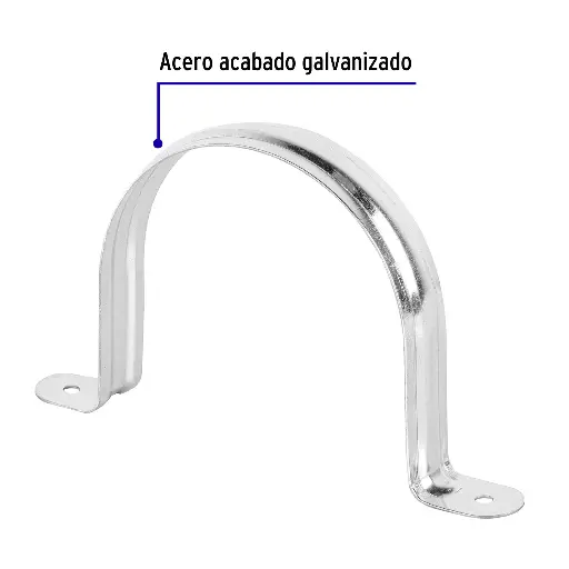 ABRAZADERA 4" TIPO OMEGA, VOLTECK, CÓDIGO 46929, CLAVE AO-4