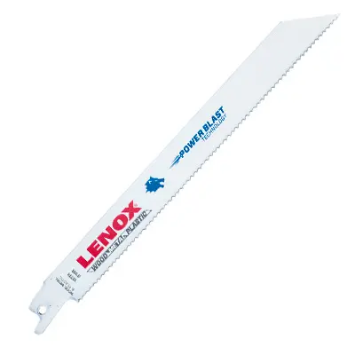 SEGUETA BIMETALICA PARA SIERRA SABLE 3/4" X 8", LENOX, CÓDIGO 27996