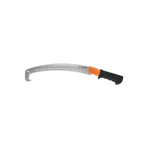 SERRUCHO DE PODA 14" C/GANCHO,CURVO,5 DPP,MANGO COMFORT GRIP, TRUPER, CÓDIGO 18179, CLAVE STP-16X