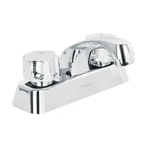 MEZCLADORA PLÁSTICA 4" PARA LAVABO, MANERALES STANDARD, FOSET BASIC, CÓDIGO 49281, CLAVE MP-048