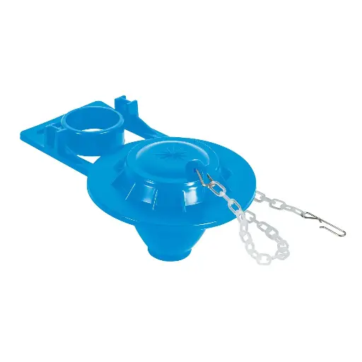 SAPO 2" PARA WC, PVC, AZUL, CADENA PLÁSTICA, FOSET, CÓDIGO 49346, CLAVE SA-006