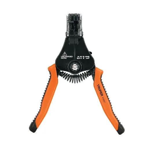 PINZA 6.5" PELA CABLES AUTOMÁTICA, 14 A 10 AWG, TRUPER, CÓDIGO 103357, CLAVE PE-CA-65